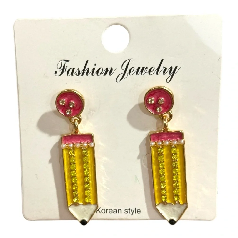 Pencil Earrings
